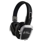 Silent disco headphones with LED light-up effect and 3 channels of audio (alt)